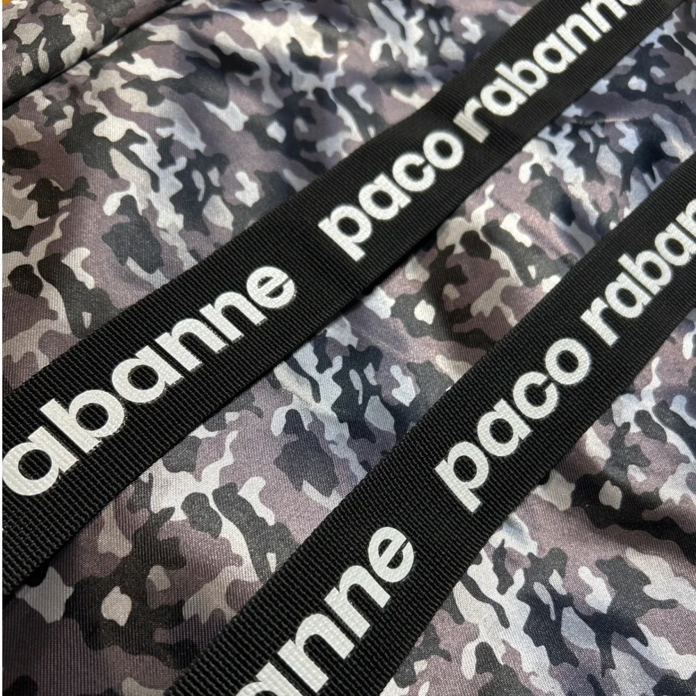 Paco Rabanne Camo‎ Backpack Fashion Bag Designer Print Rucksack